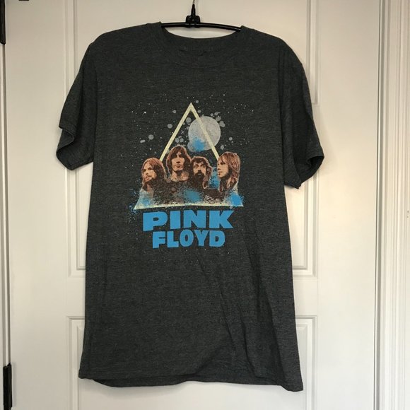 Pink Floyd Womens Seamless Crewneck Band Tee Graphic T-Shirt Medium Short Sleeve - Picture 2 of 9